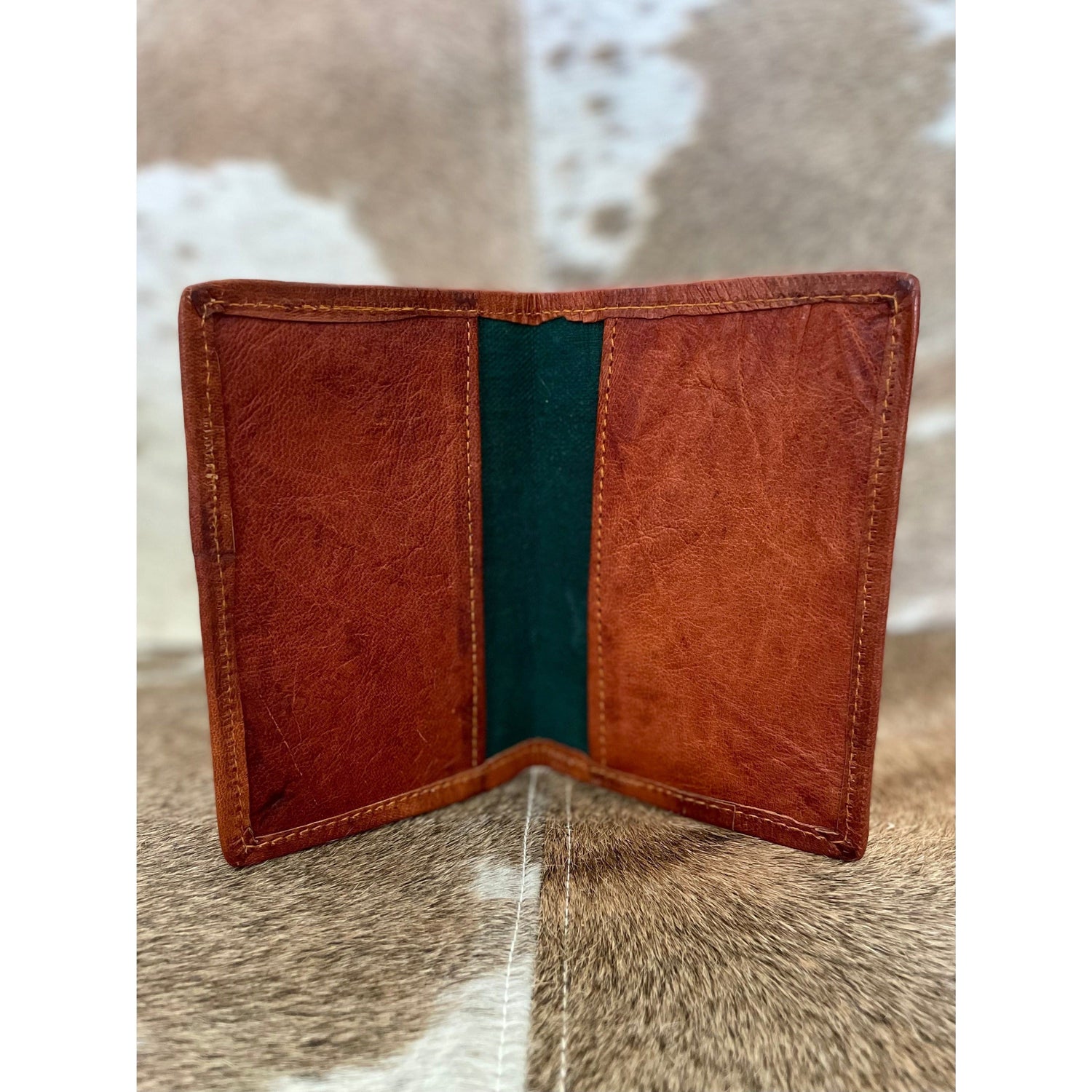 Leather note cover/passport cover