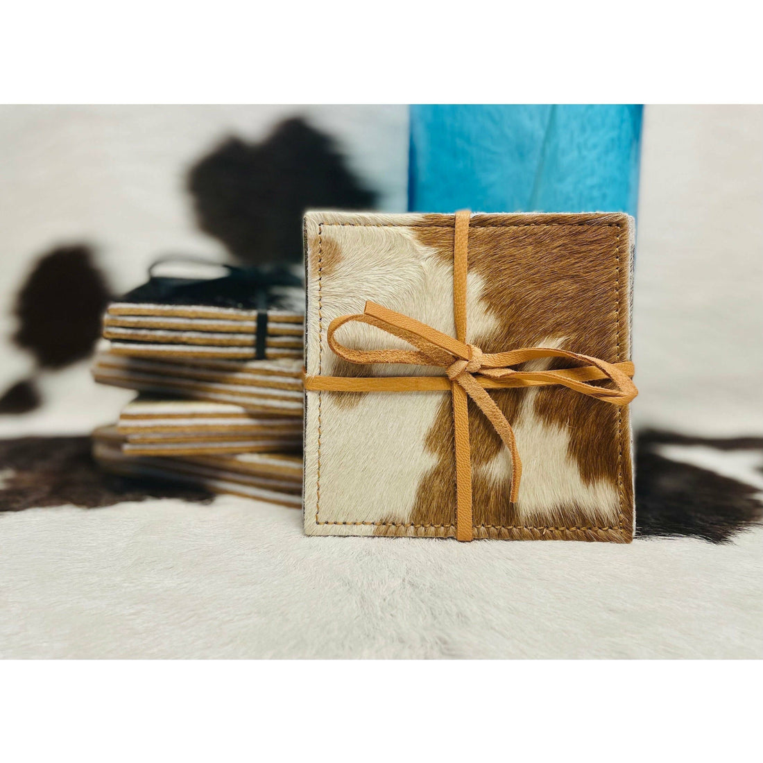 Assorted square coasters | sets of 4