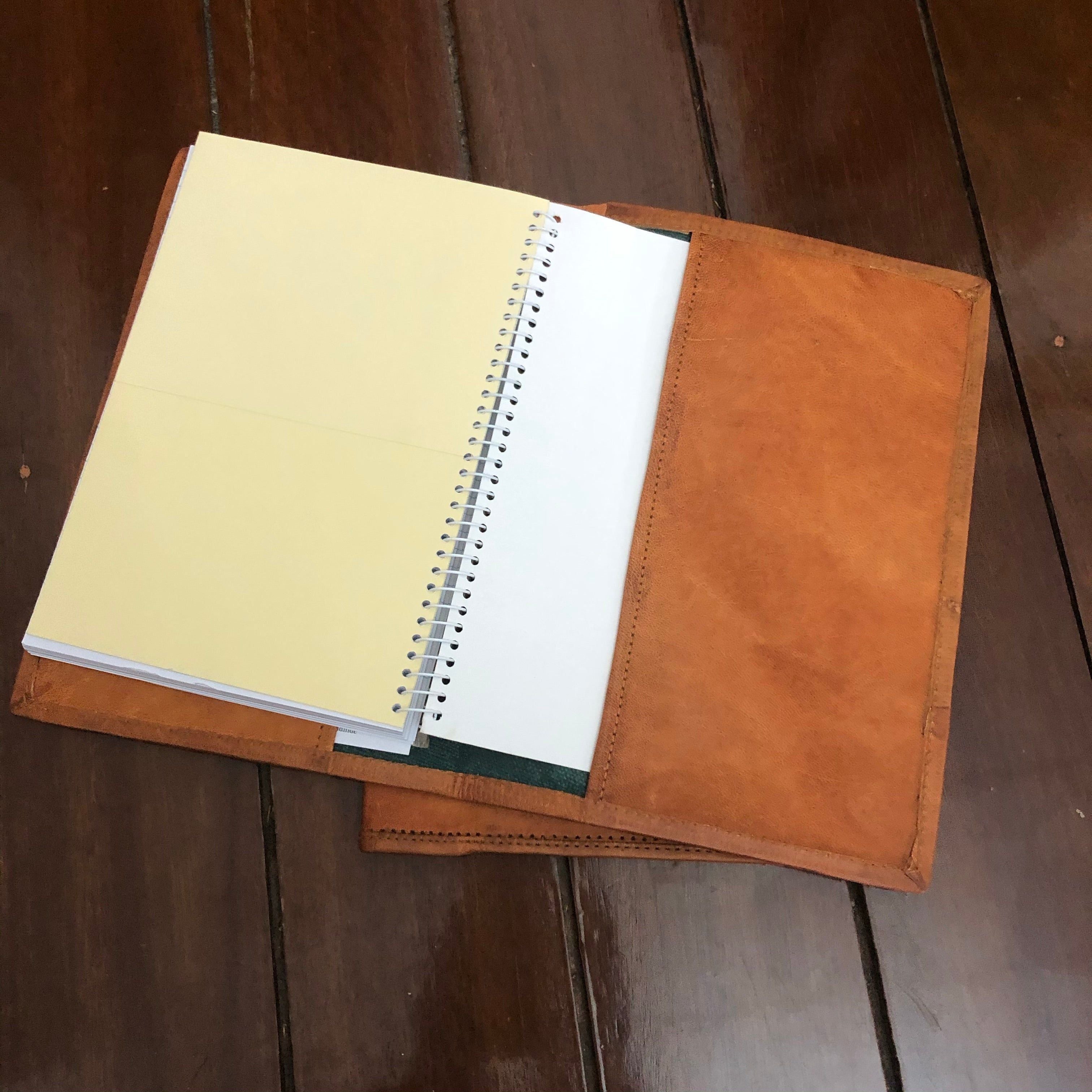Leather A5 Notebook / diary Cover