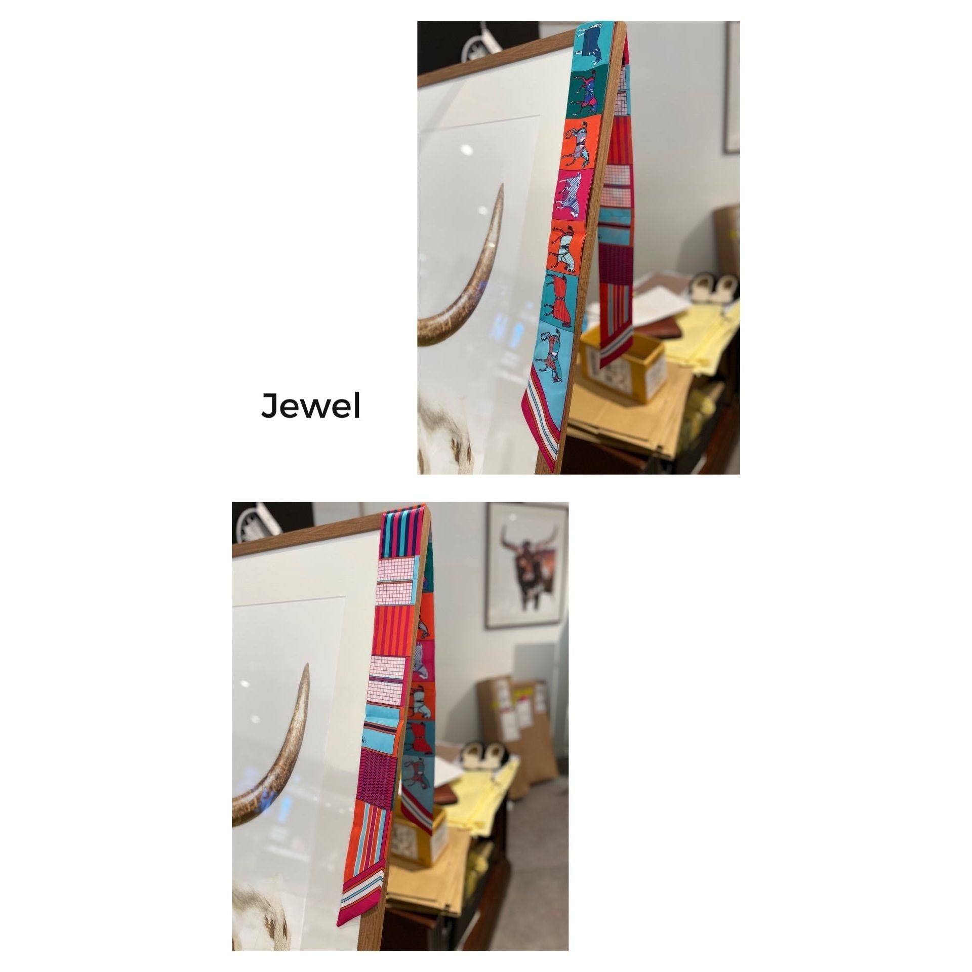 Horse Silk Scarf