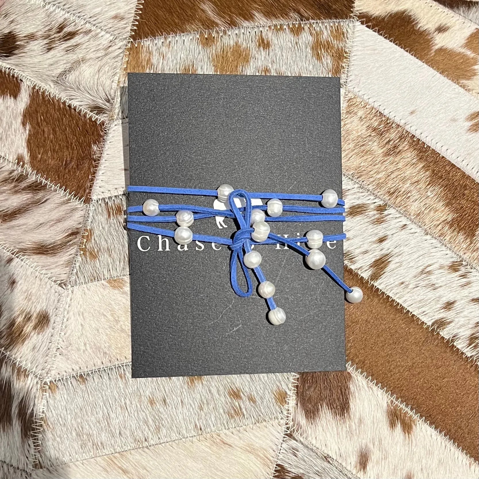 Pearl Lariat sky Blue