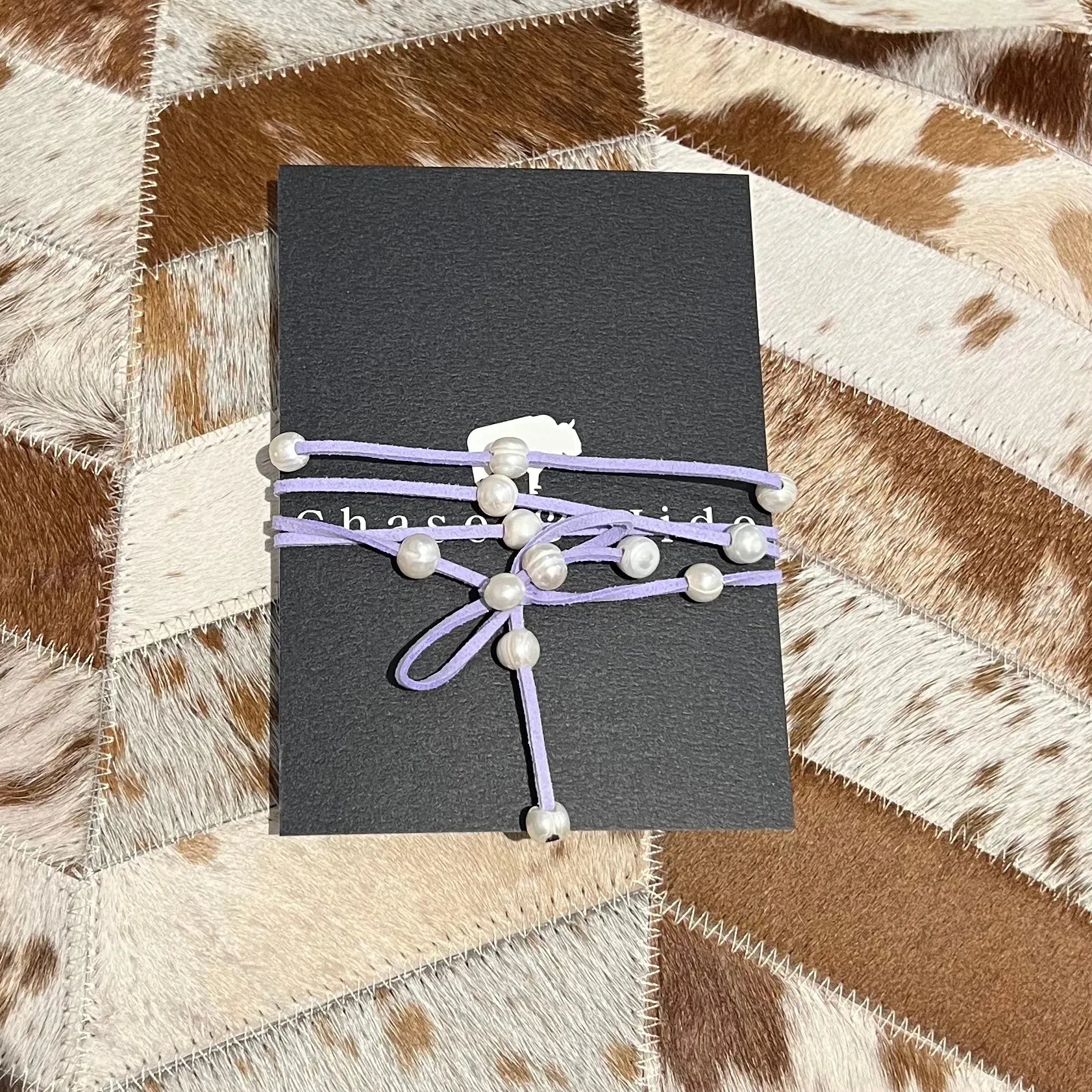 Pearl Lariat Purple