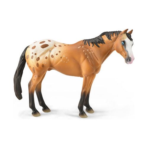 Appaloosa Stallion Light Brown Horse Toy