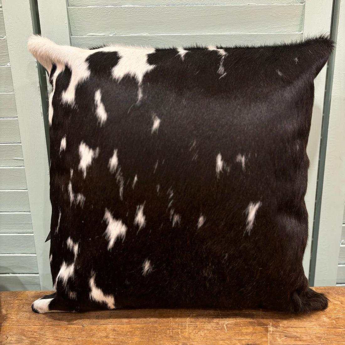 Hide and leather Cushion 