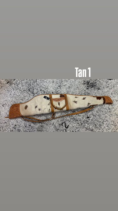 Rifle / Gun Case Cowhide and Tooling