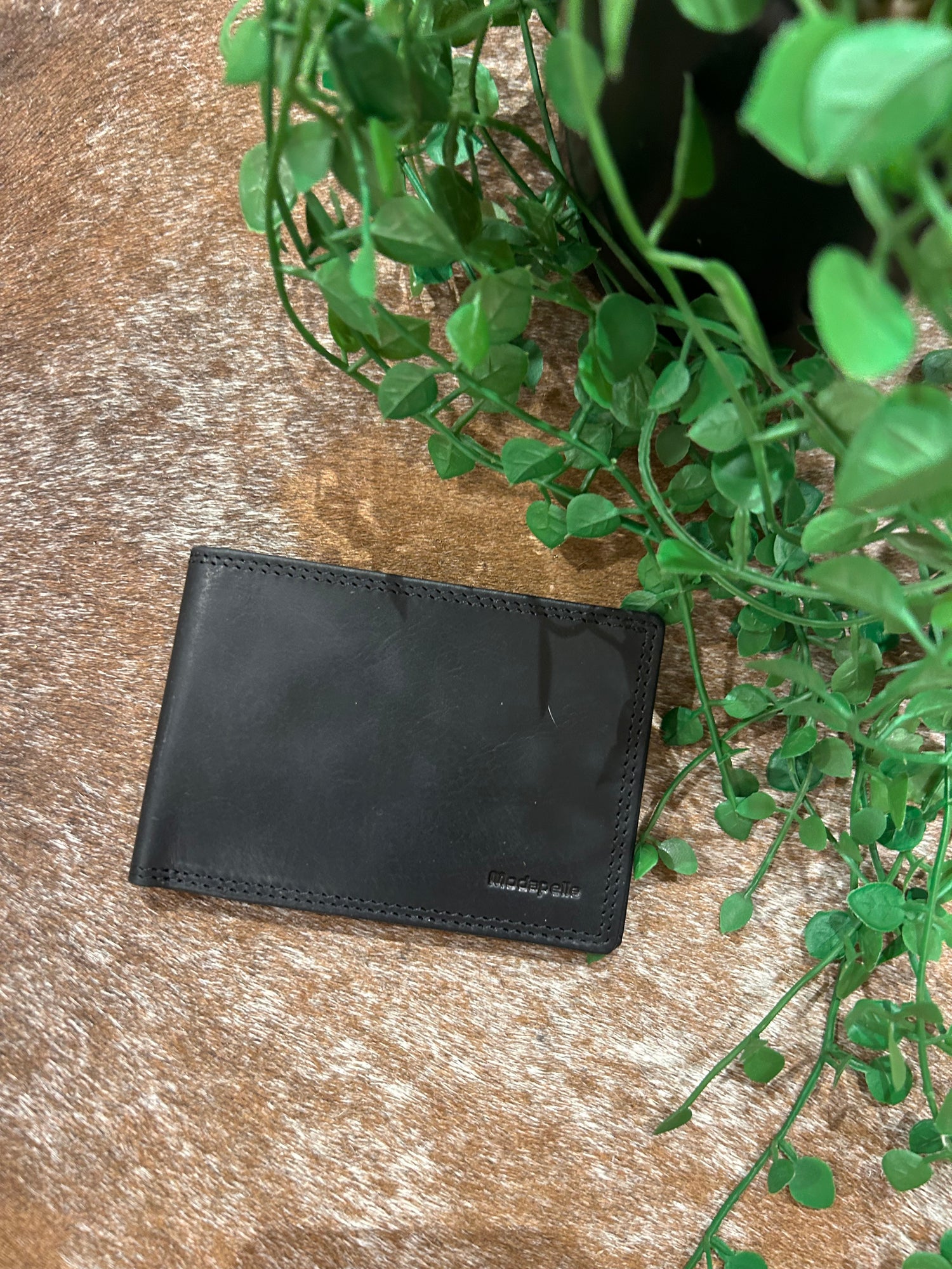 Plain Leather Wallet 