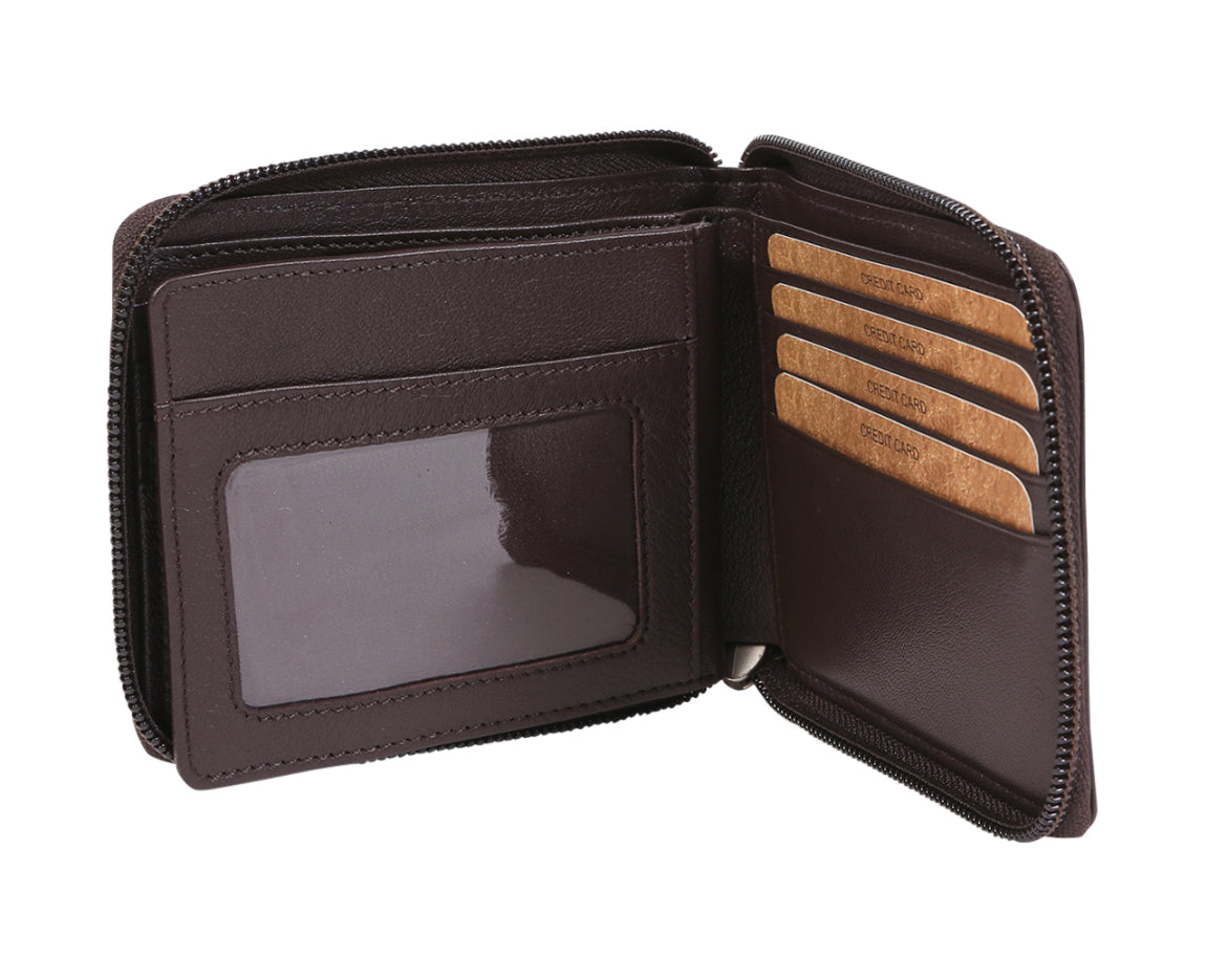 Mens Basic Leather Wallet 