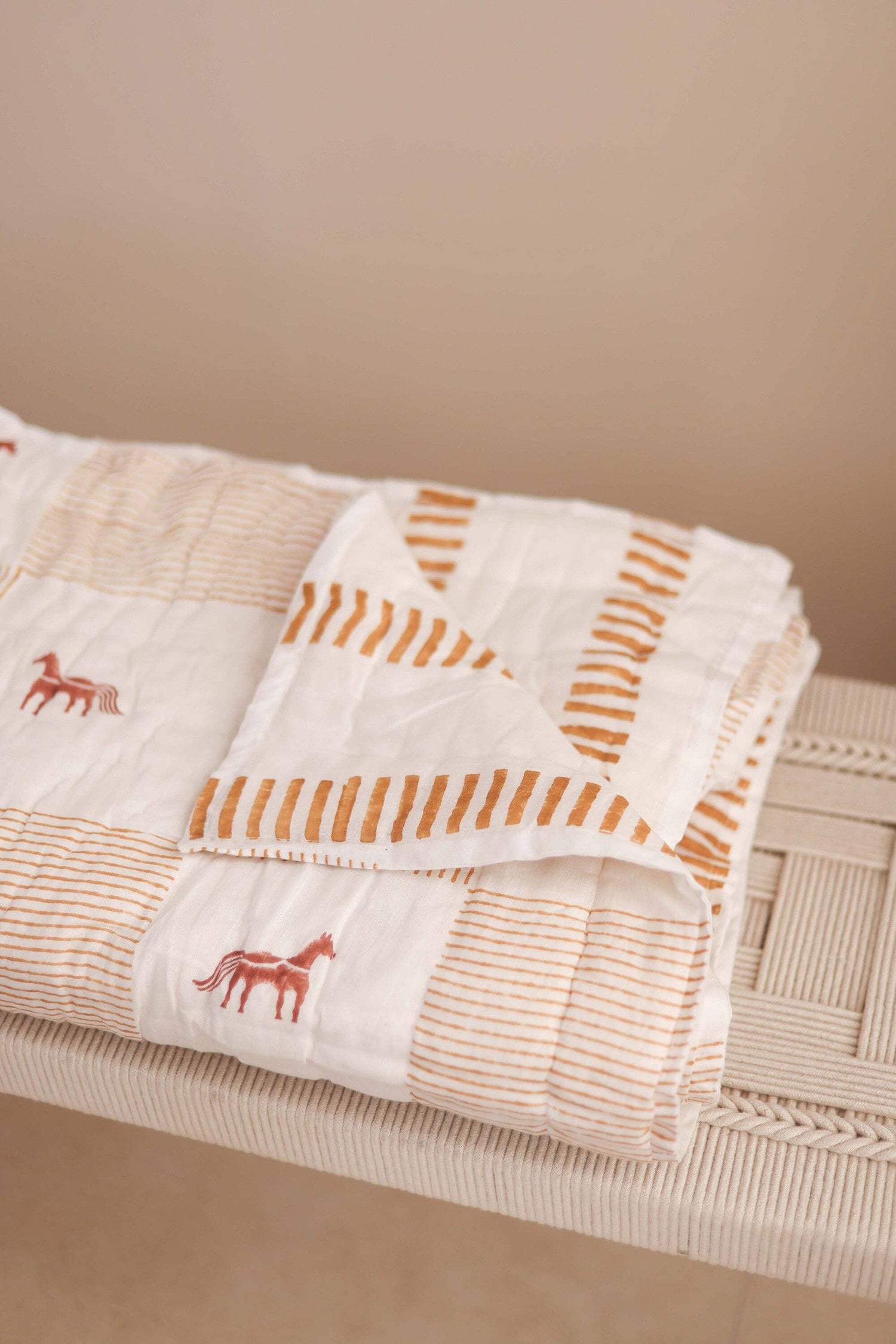 Pony Tales Baby Quilt Blanket