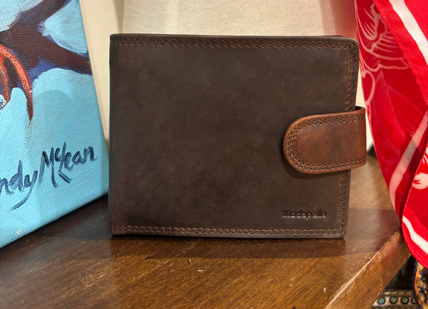 Plain Leather Wallet 