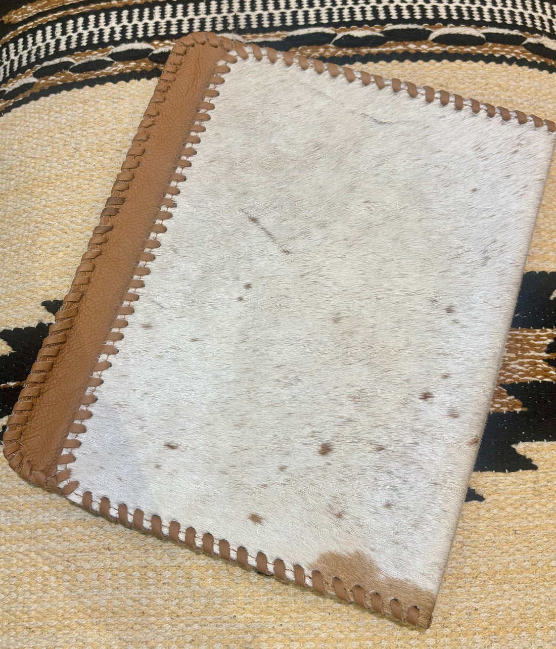Genuine Cow Hide Book Cover