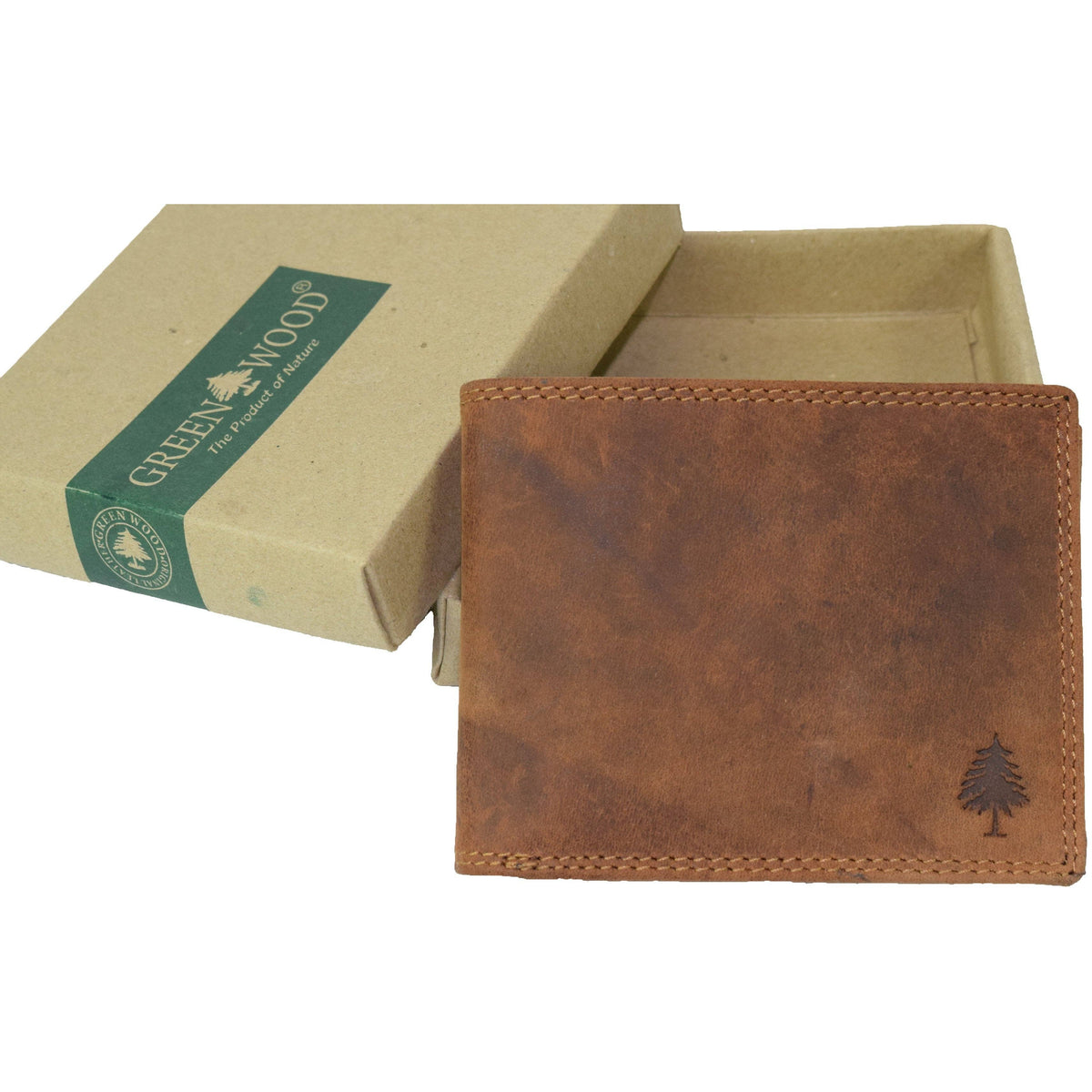 Leather Wallet George - Sandal GW2157SAN