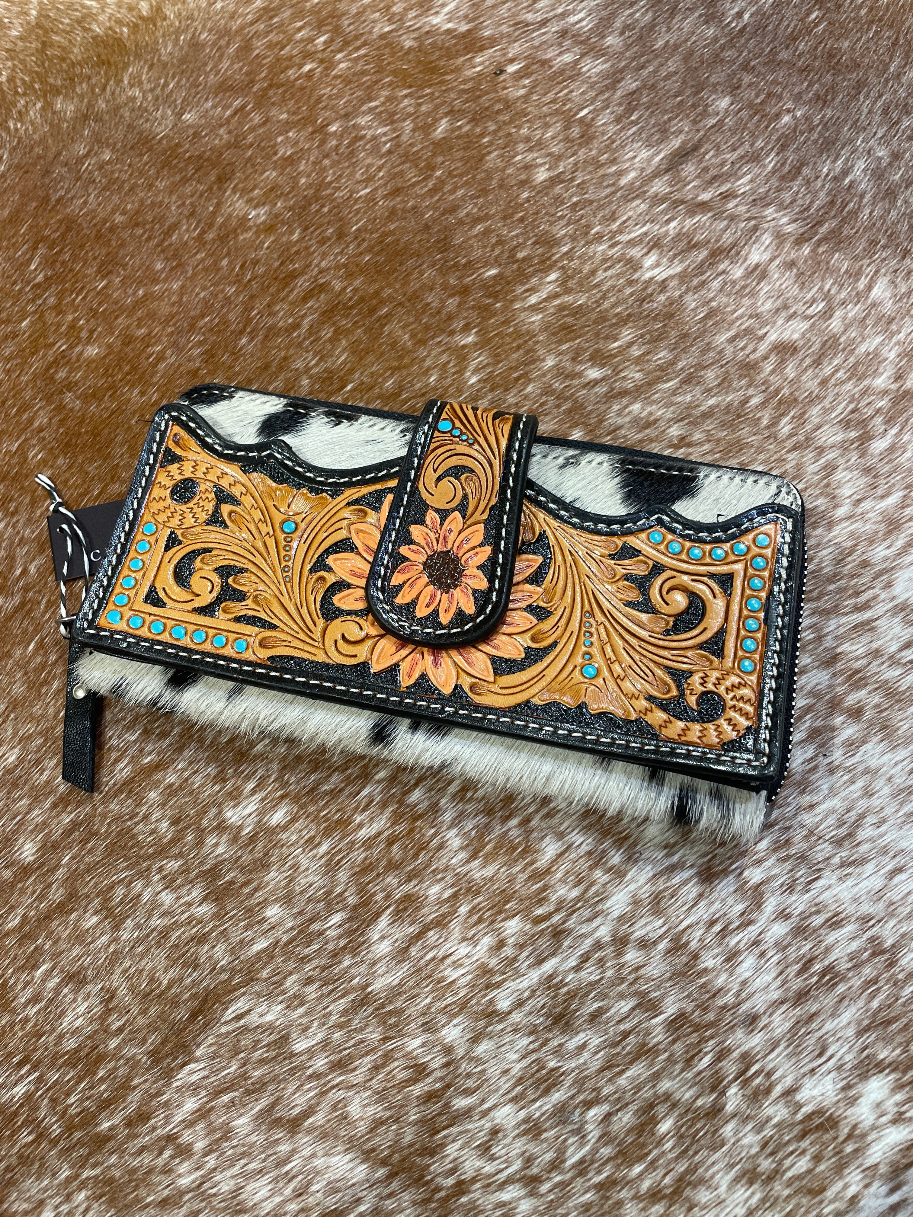 Sunflower Tooling Wallet - 