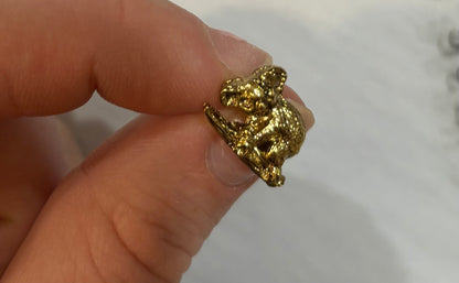 Koala gold pin 