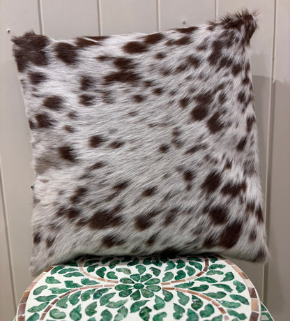 Hide and leather Cushion 