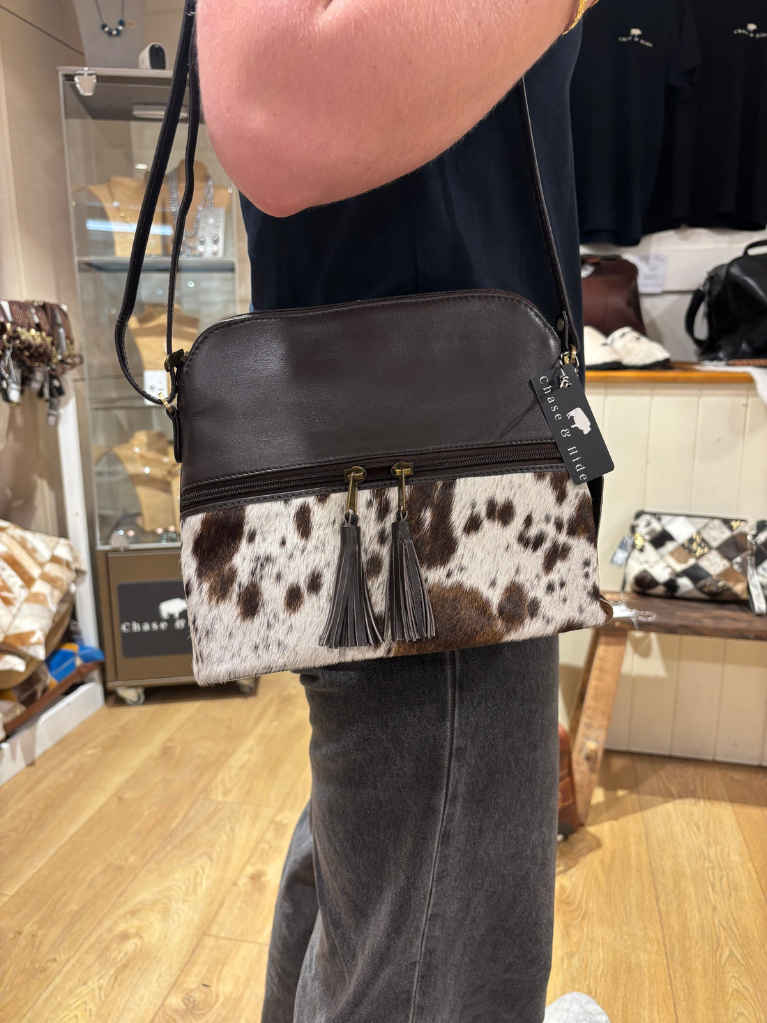 Double Tassel Handbag