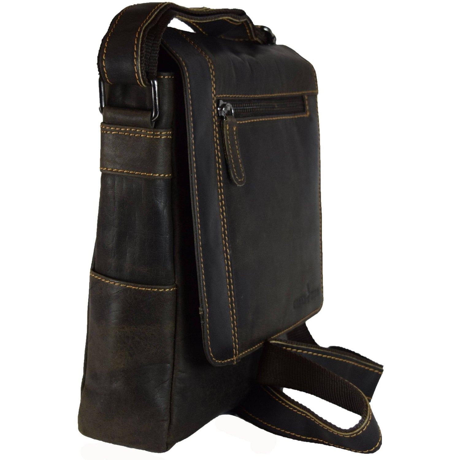 Leather Shoulder Crossbody Bag - 6307
