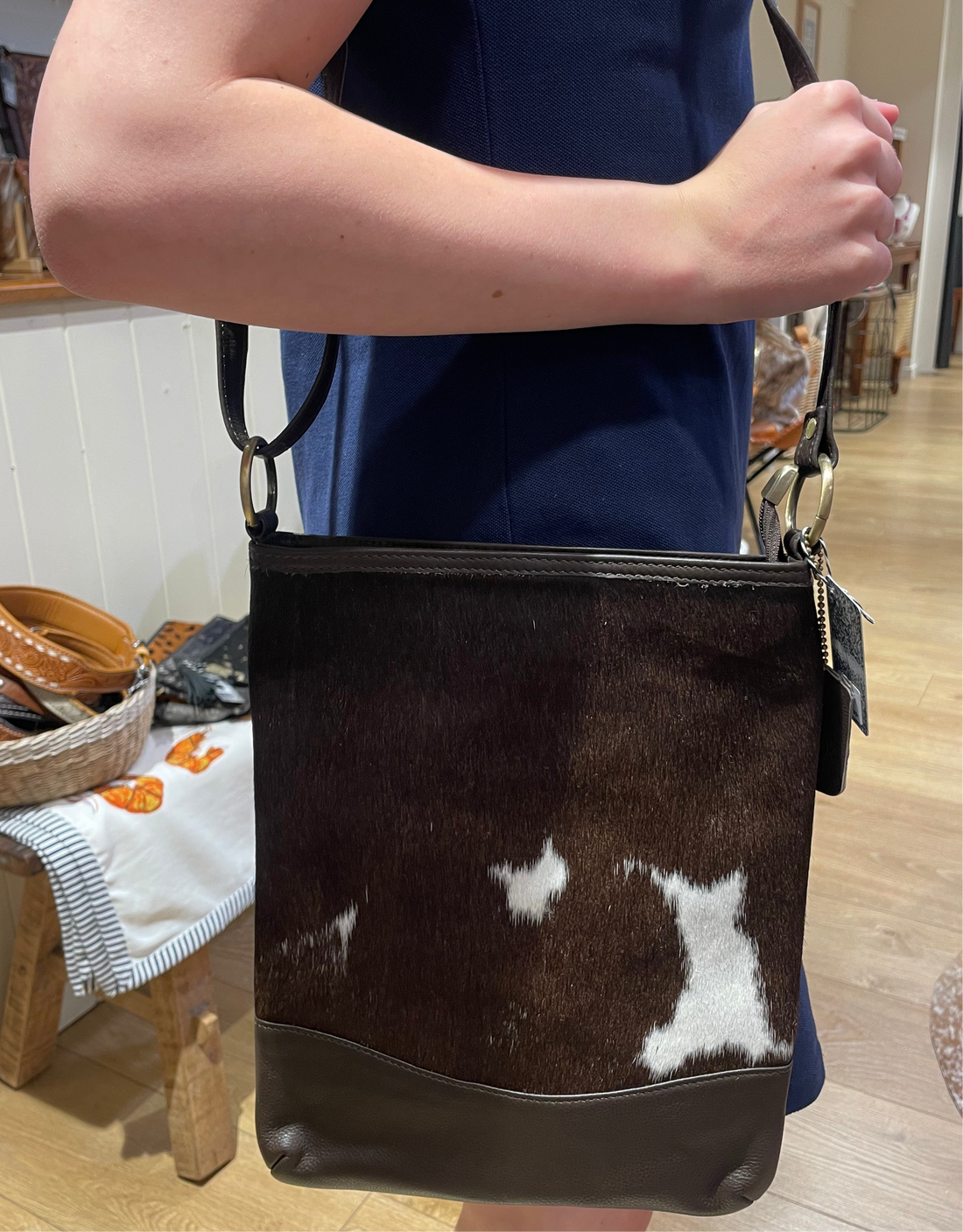 Oxford Chocolate Sling Bag 