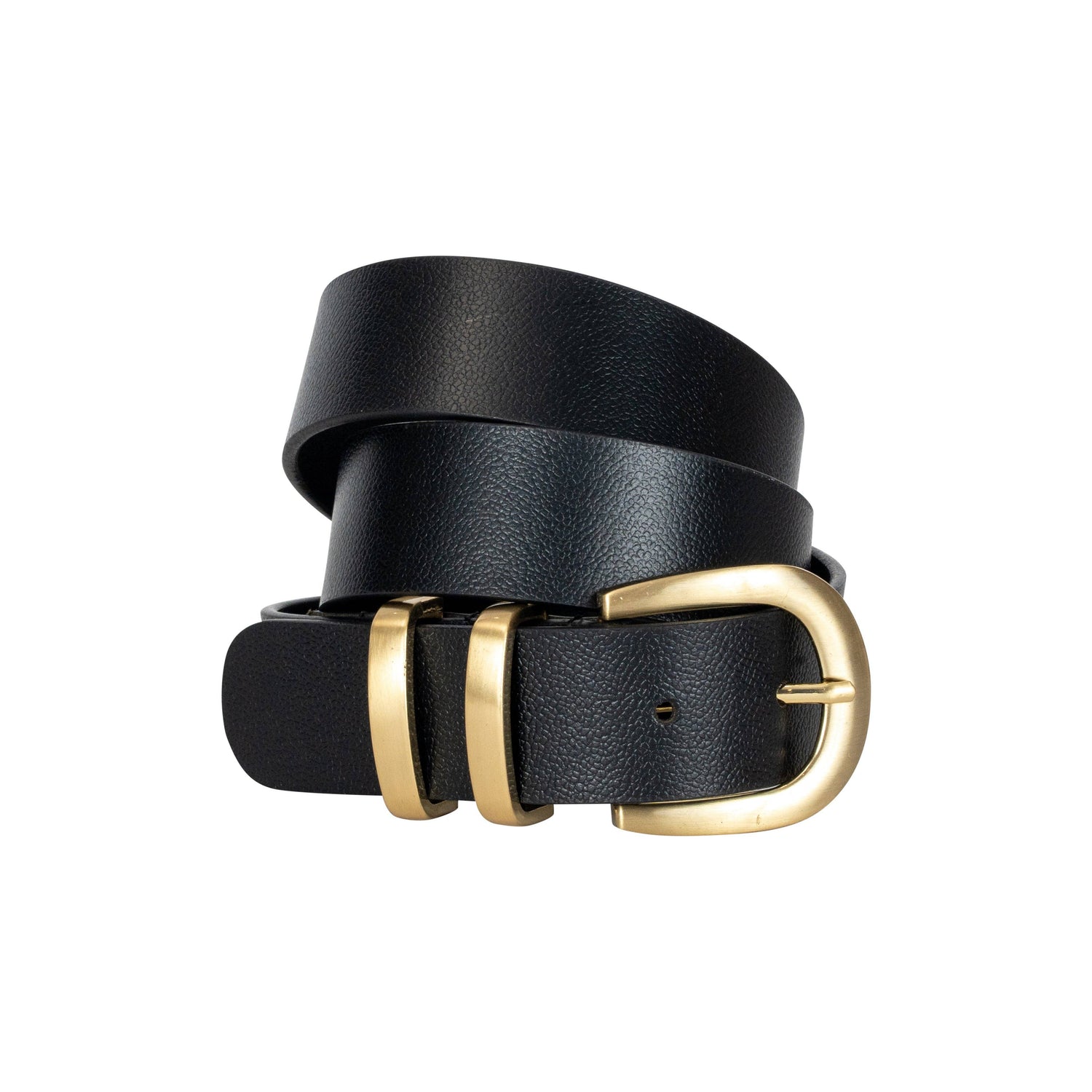 Greenwood Leather Elara Classic Leather Belt - LB010BLK