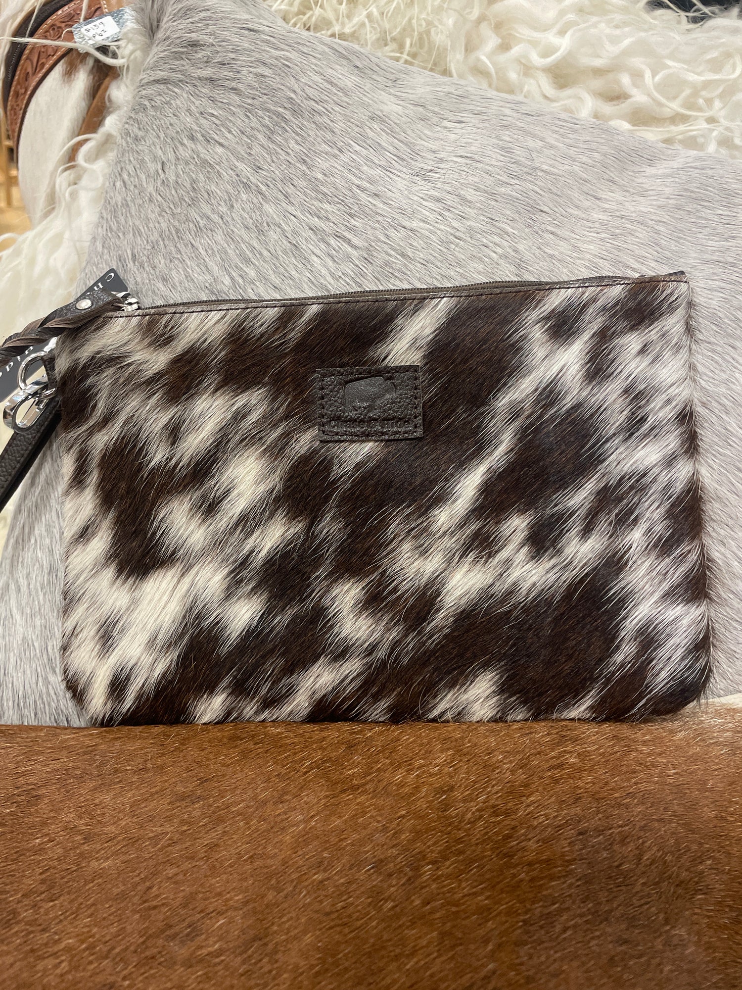 Large Hide Clutch 