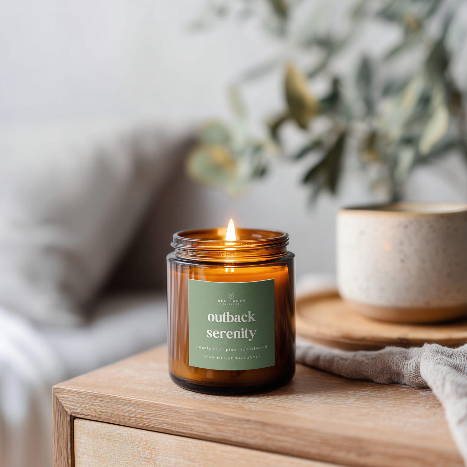 Outback Serenity Soy Candle | 40+hrs