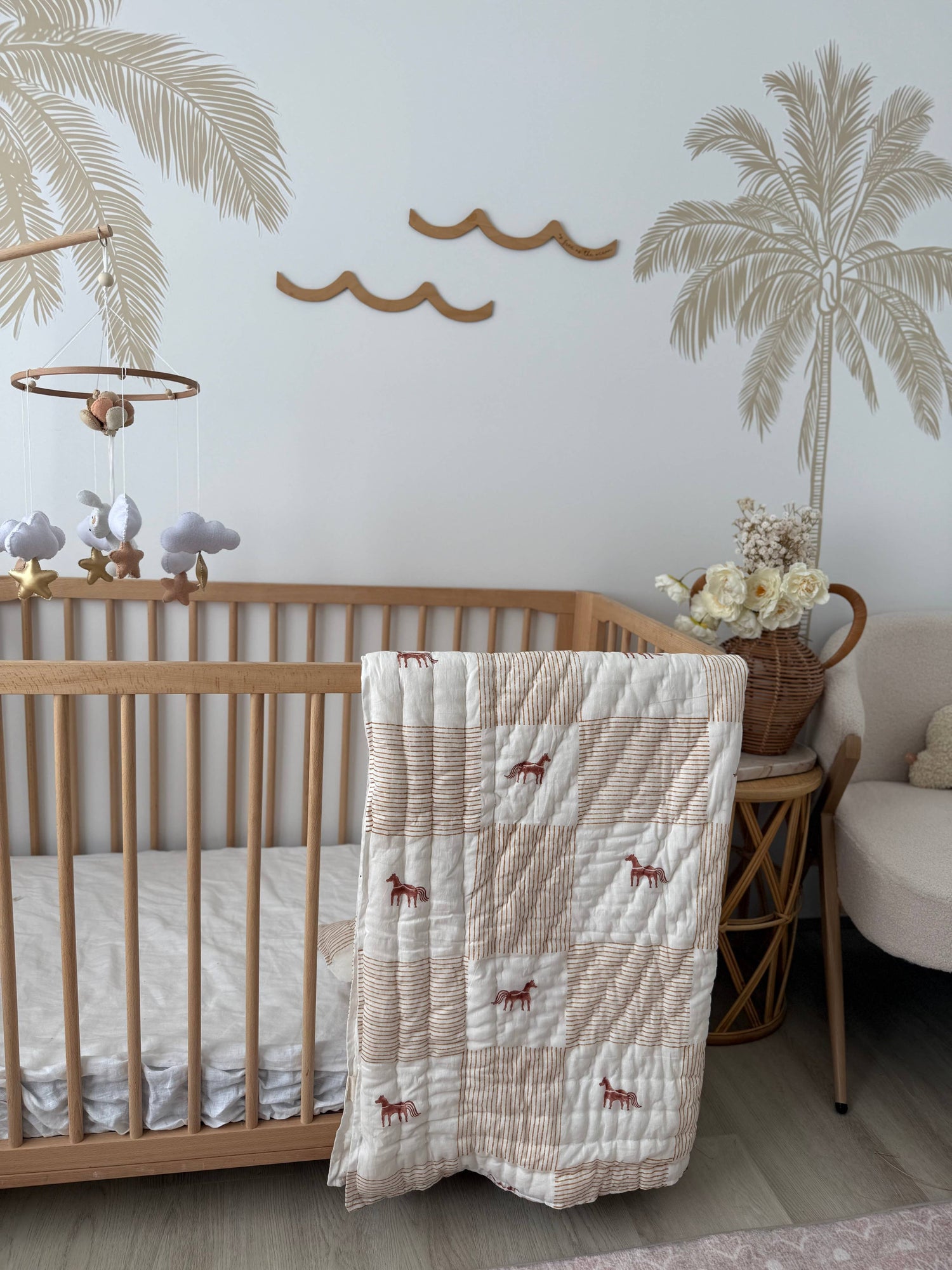 Pony Tales Baby Quilt Blanket