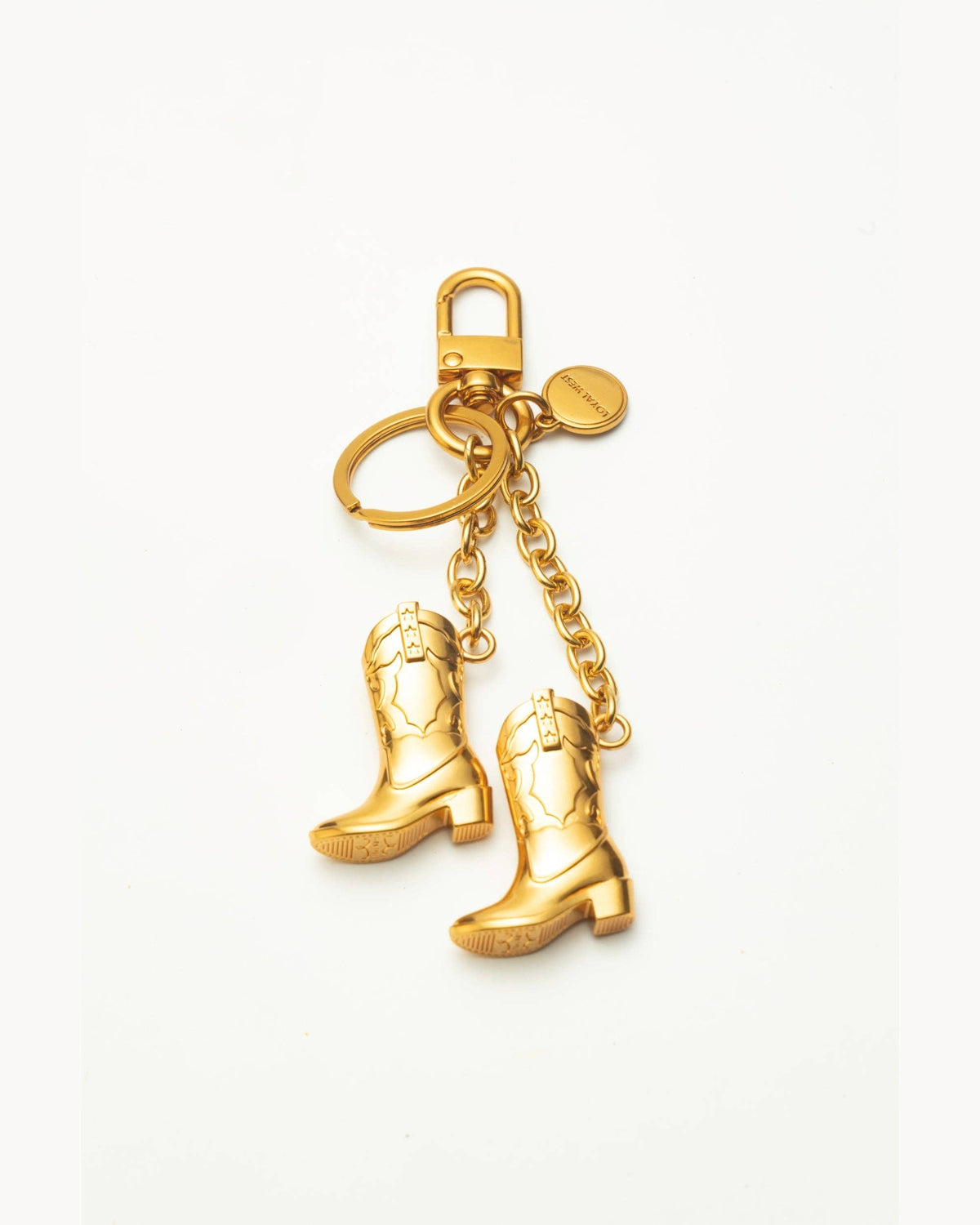 LW - Boots Bag Charm - Rustler Gold