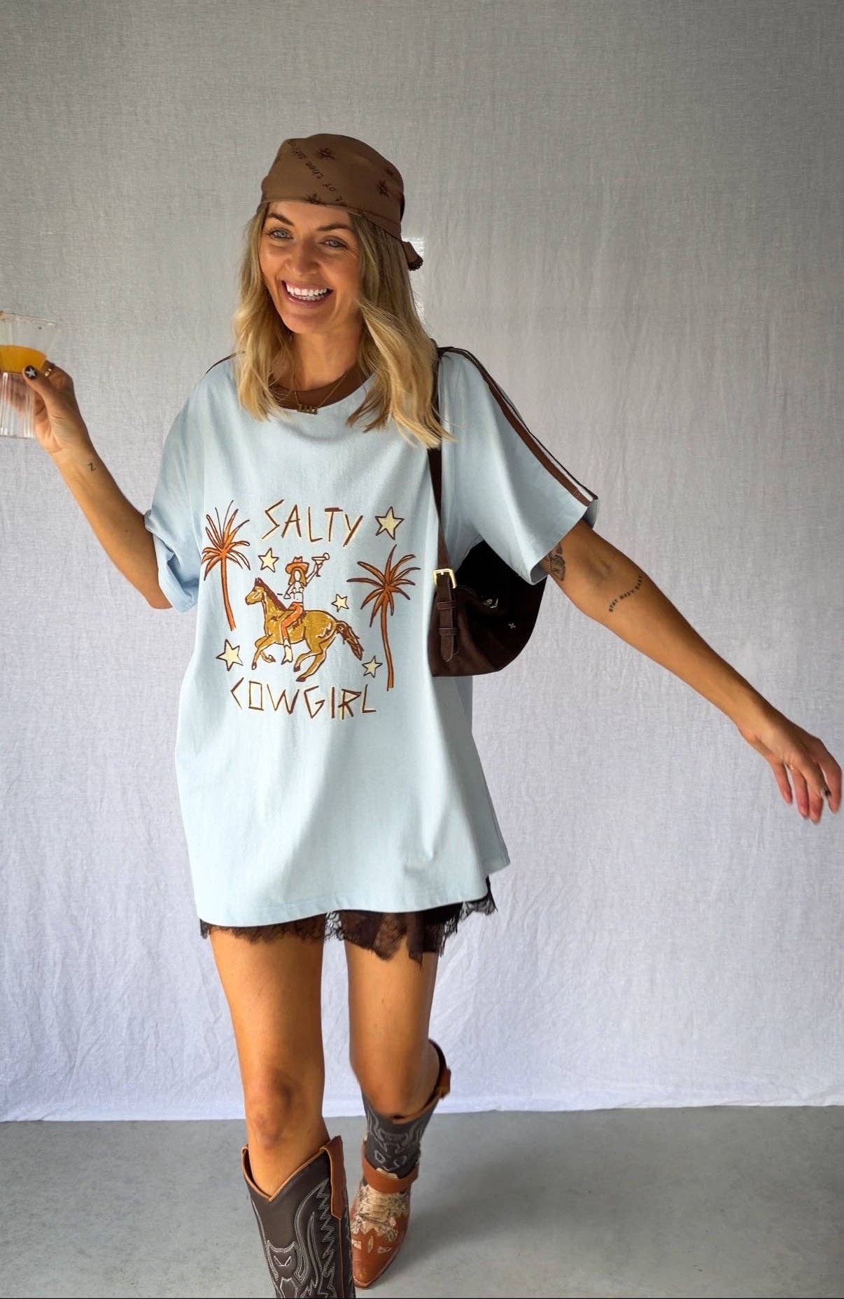 Salty Cowgirl Tee