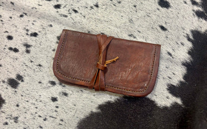 Leather Pouch tobacco - string