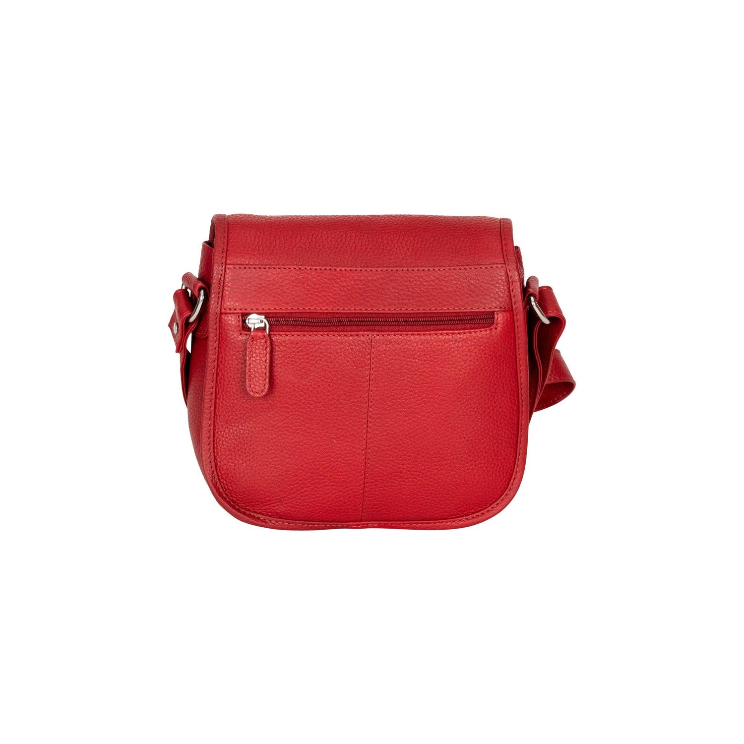 Wildera Leather “Lennon” Crossbody Bag – Full-Grain Leather Shoulder Bag