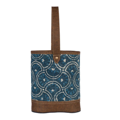 Cool Blue Wine Bag