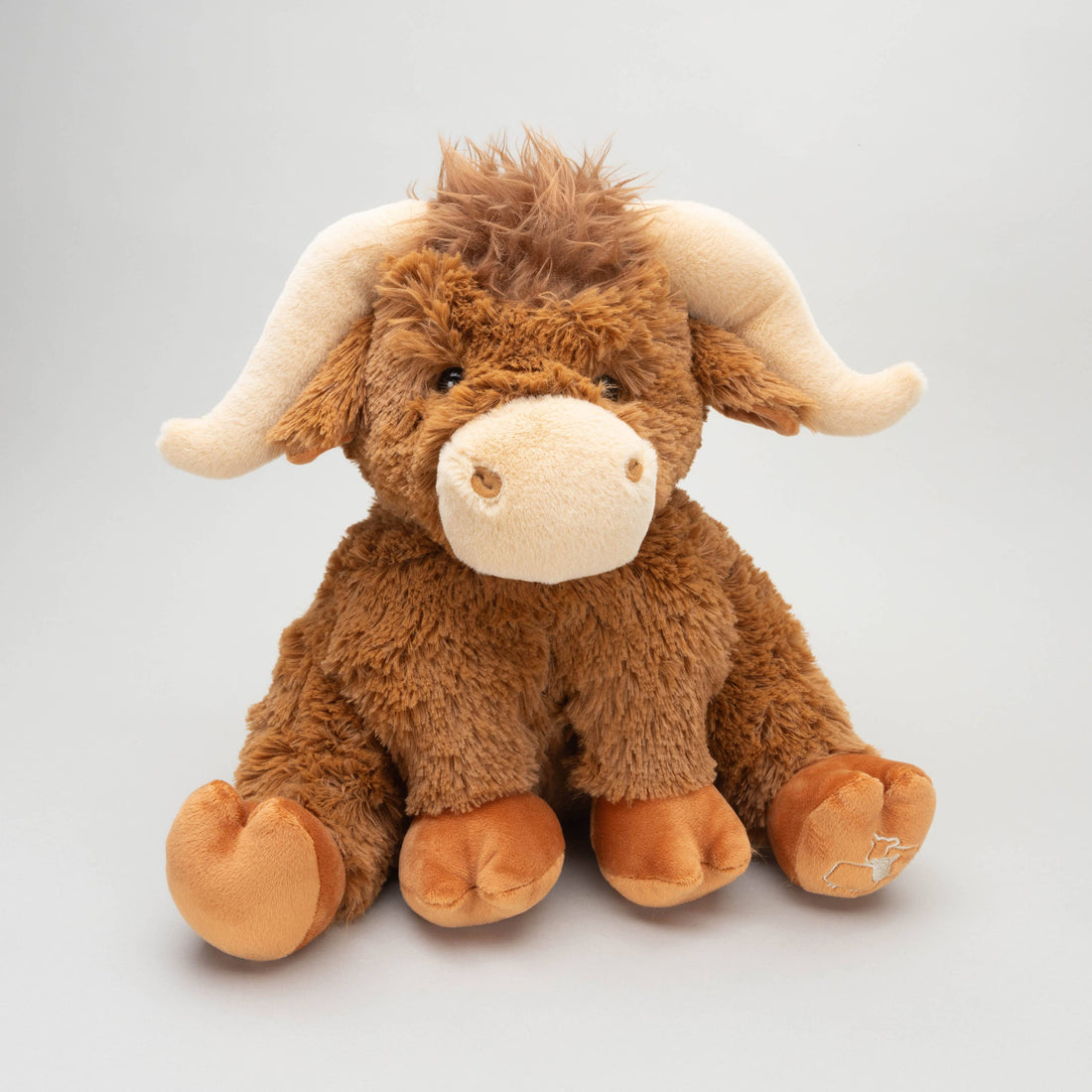 Hairy Highland Cow Plush Brown Large Soft Toy 30CM