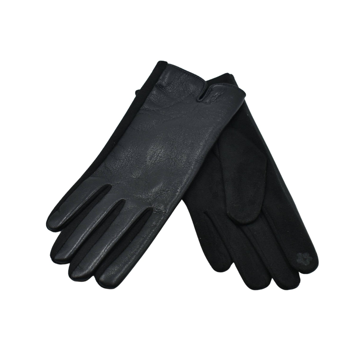 Faux Leather Gloves