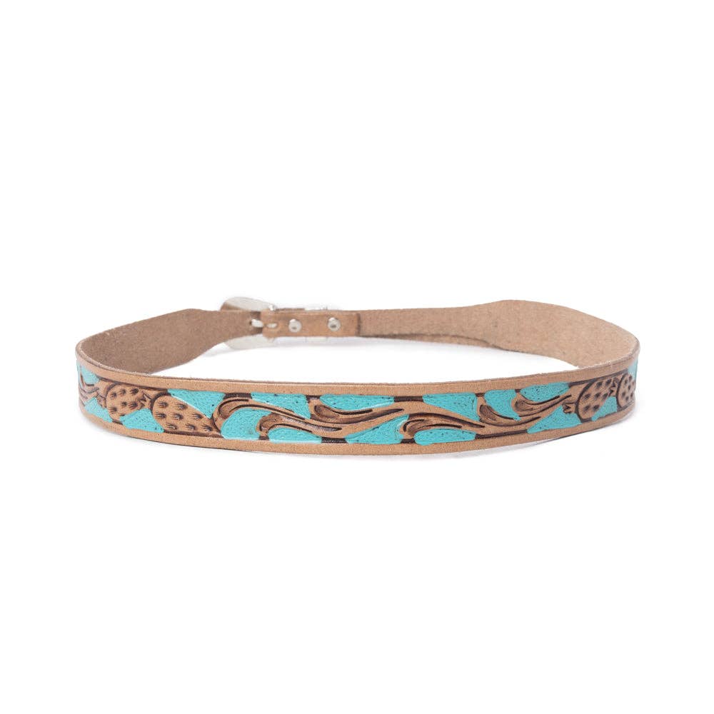 Blue Mesa Western Leather Hat Belt