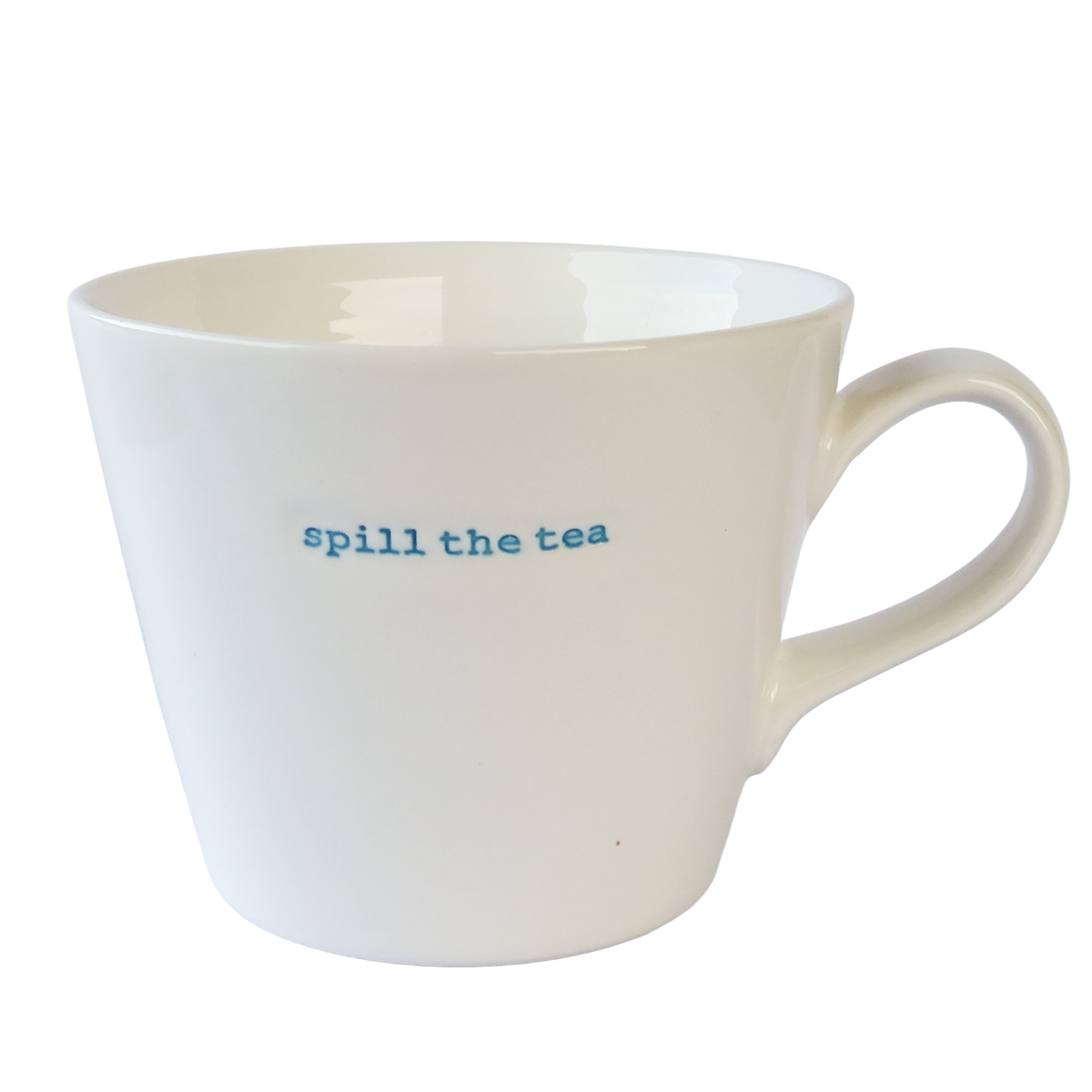 Spill the Tea - 350ml Porcelain Mug - Keith Brymer Jones