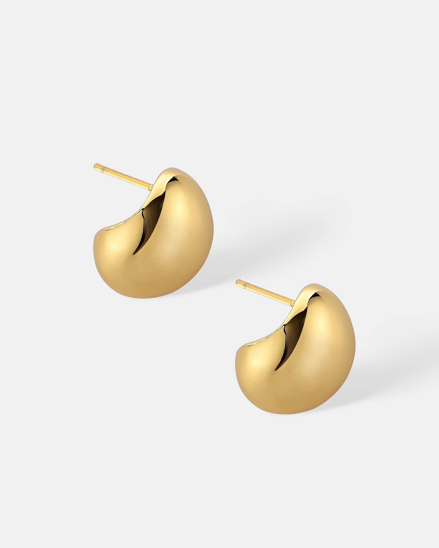 Mini Droplet 18K Gold Plated Earrings