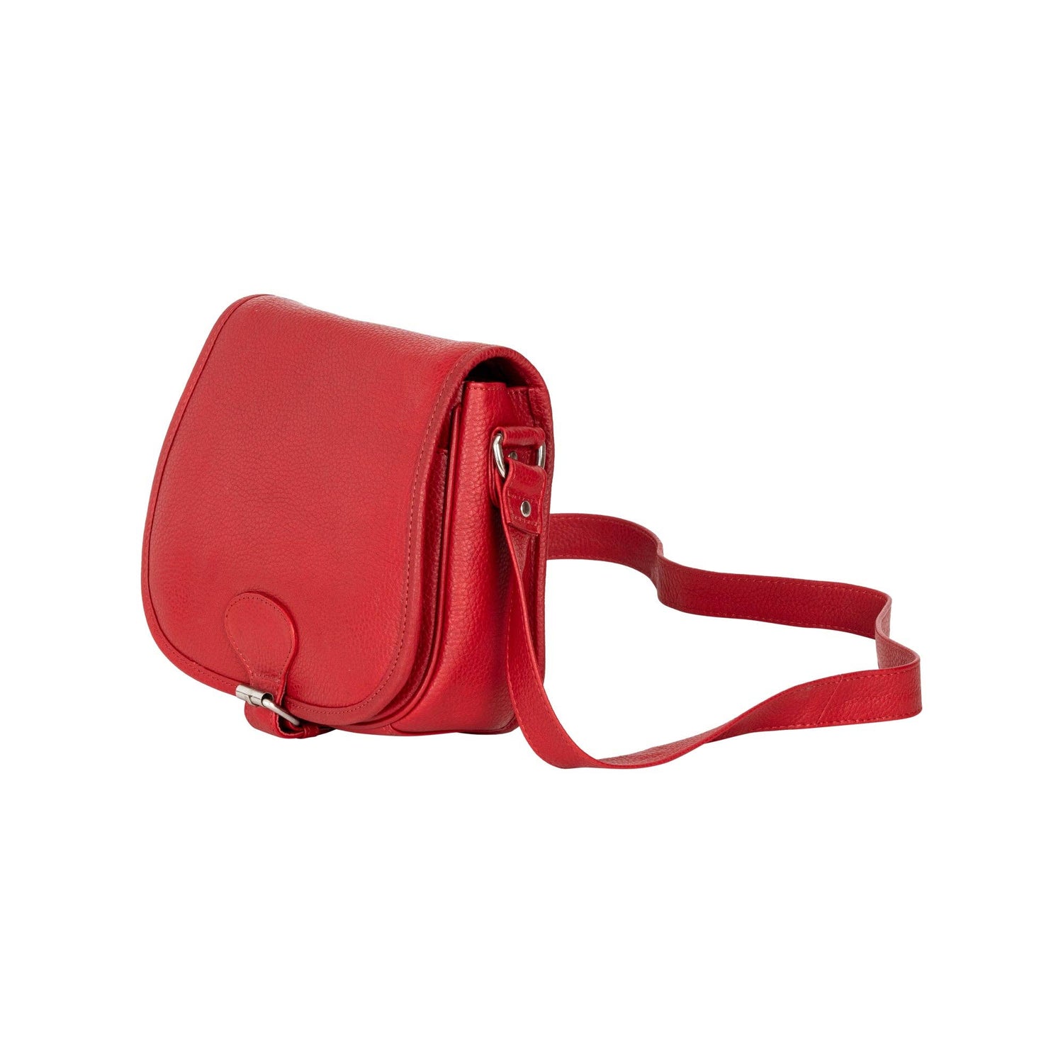 Wildera Leather “Lennon” Crossbody Bag – Full-Grain Leather Shoulder Bag