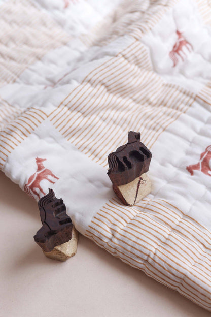 Pony Tales Baby Quilt Blanket