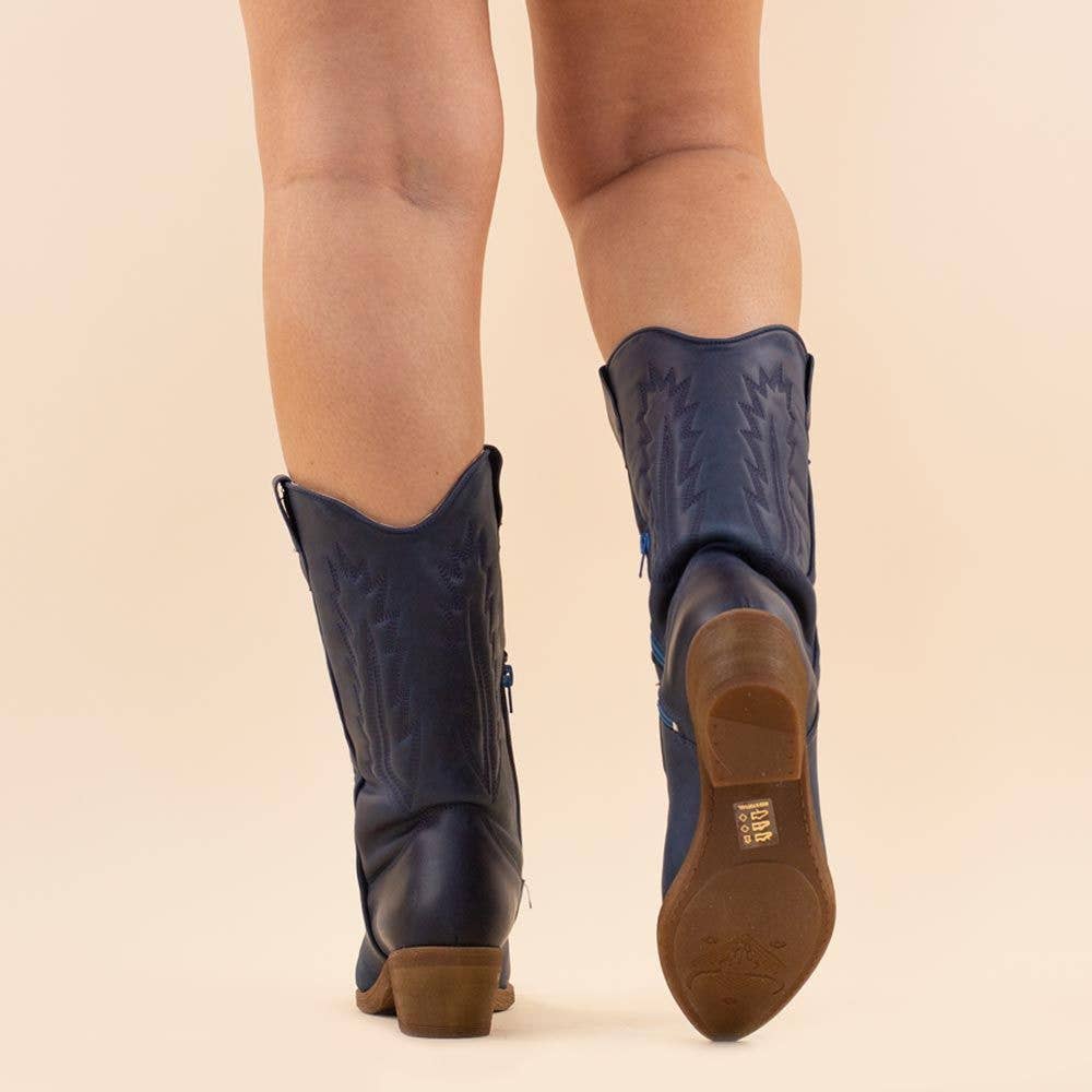 La Pintura cowboy boots Varsy dark blue 36