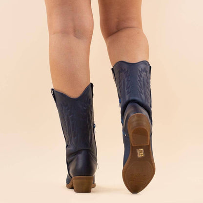 La Pintura cowboy boots Varsy dark blue 36