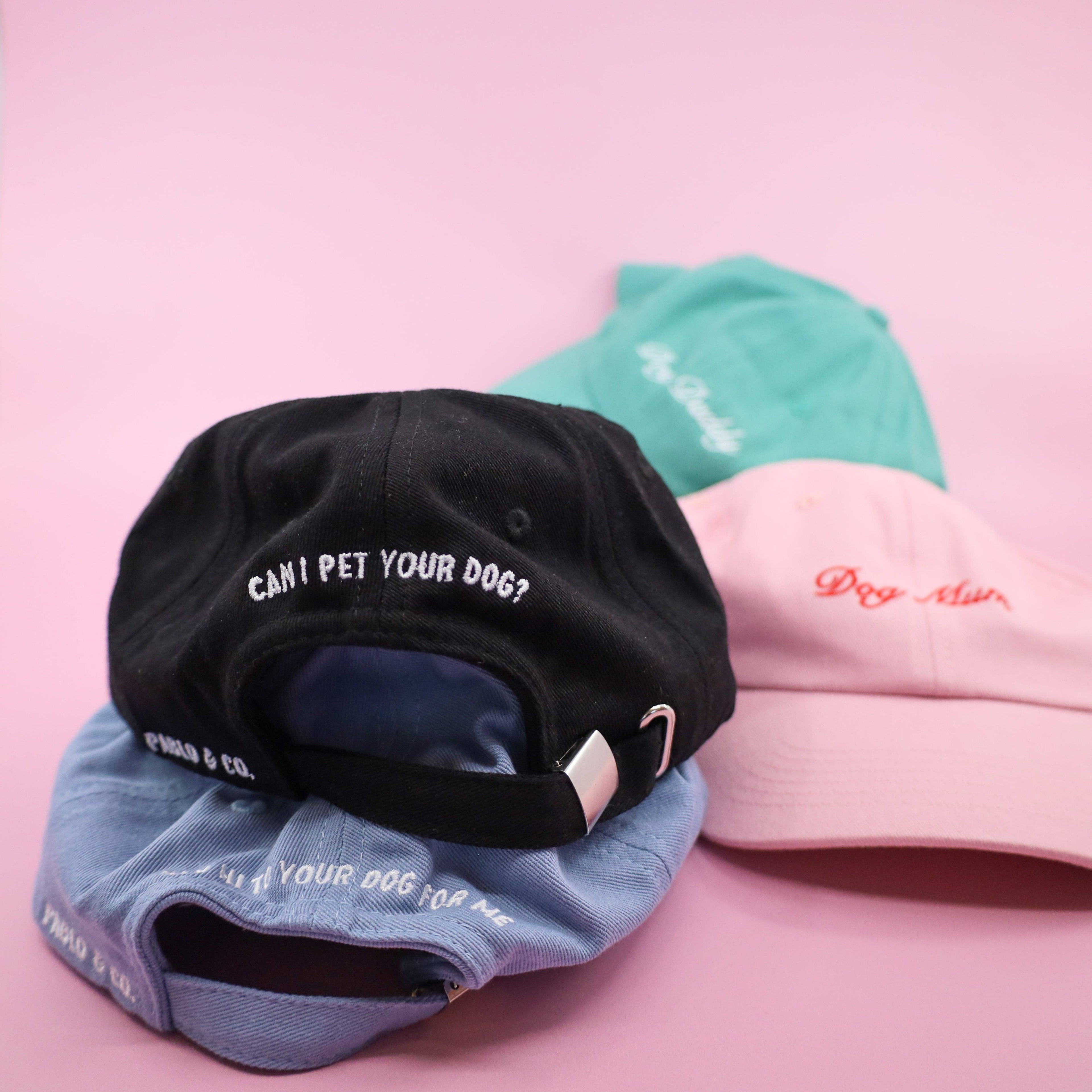 Pink Dog Mum Baseball Cap