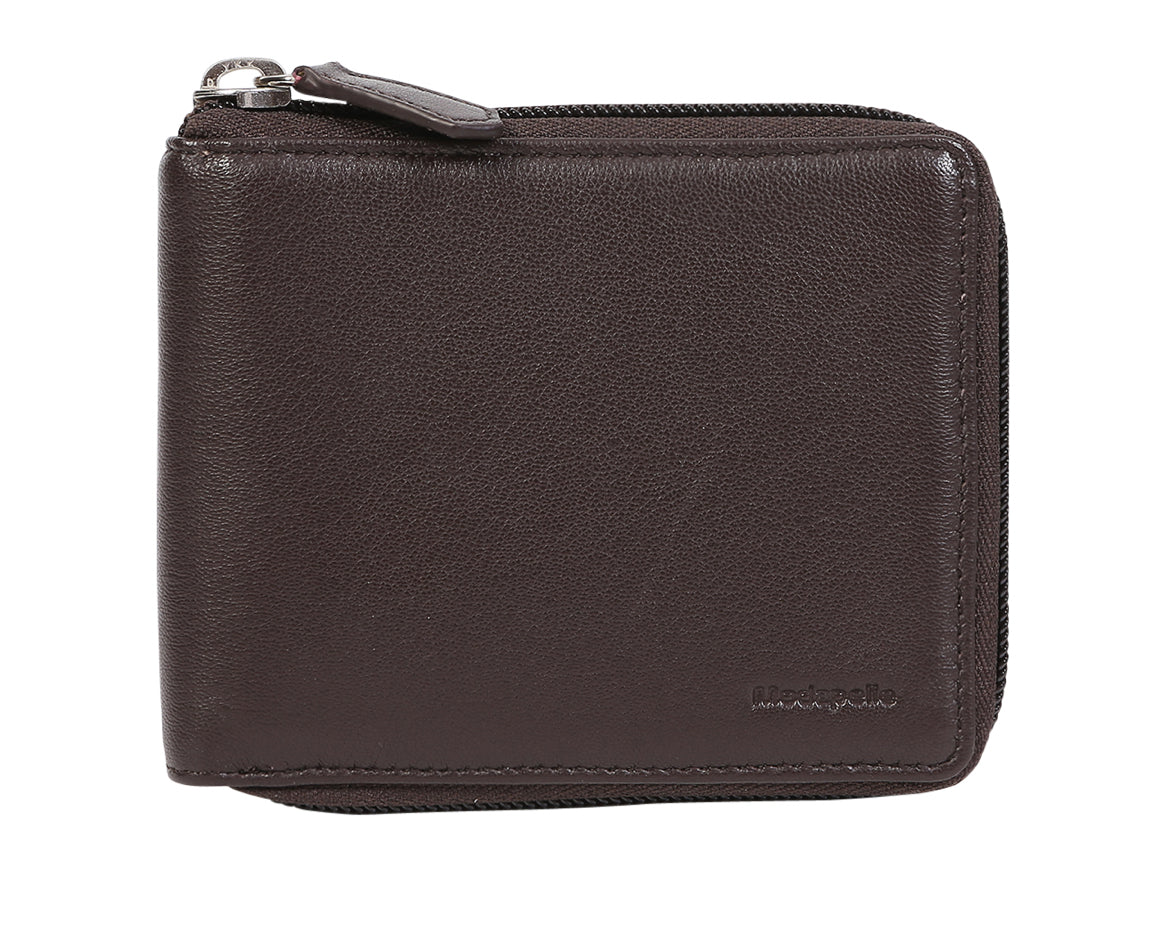 Mens Basic Leather Wallet 