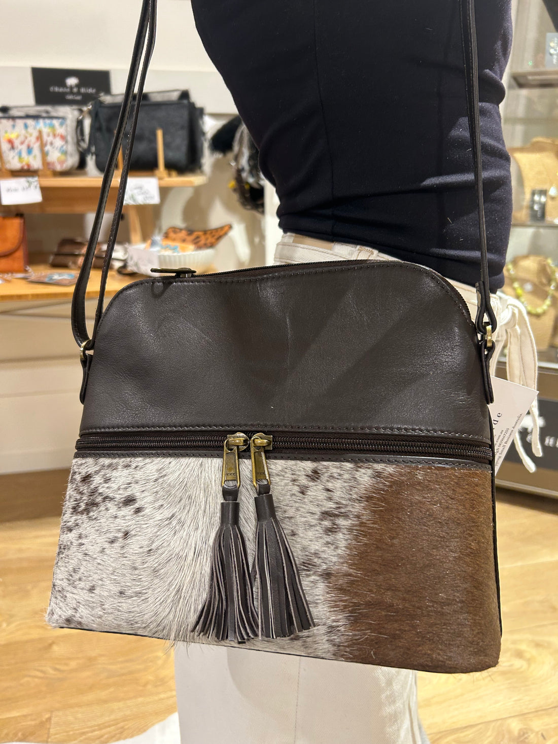 Double Tassel Handbag 