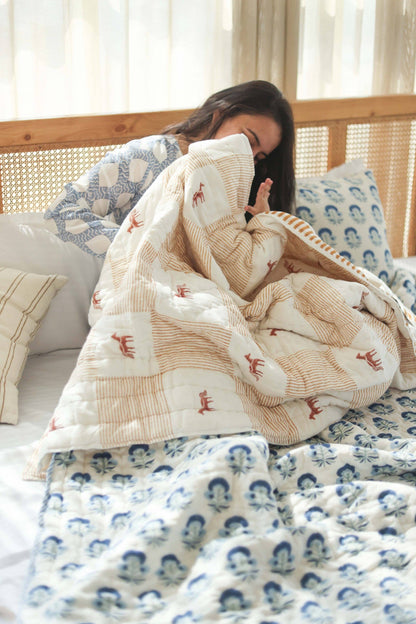 Pony Tales Baby Quilt Blanket