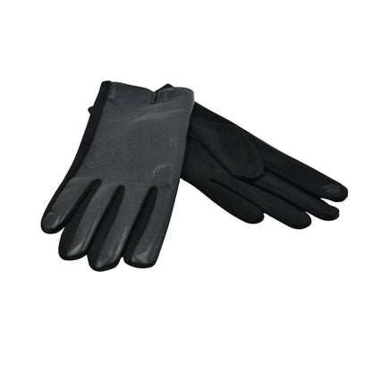 Faux Leather Gloves