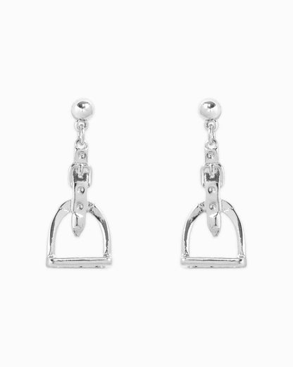 Western Stirrup Belt Drop Earrings