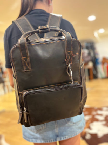 Leather Backpack 