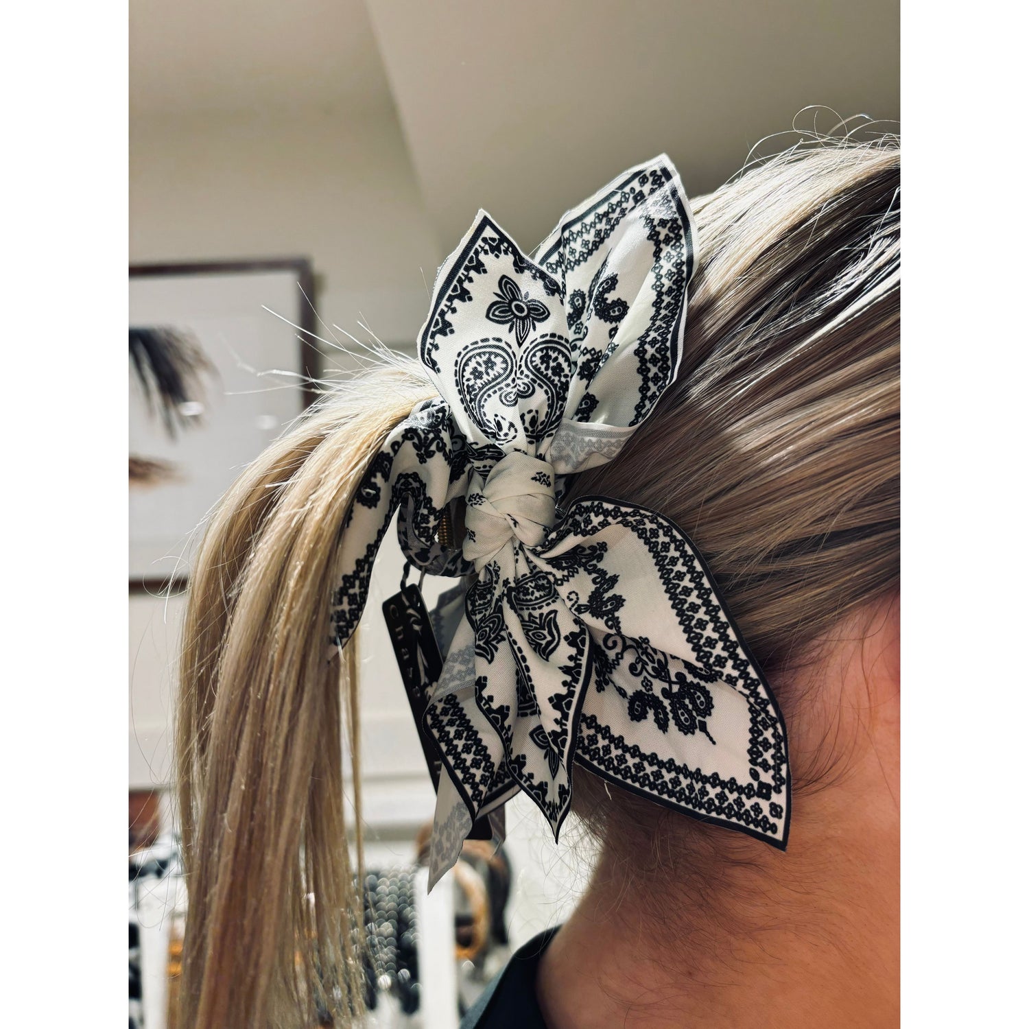 Bandana Claw Clip