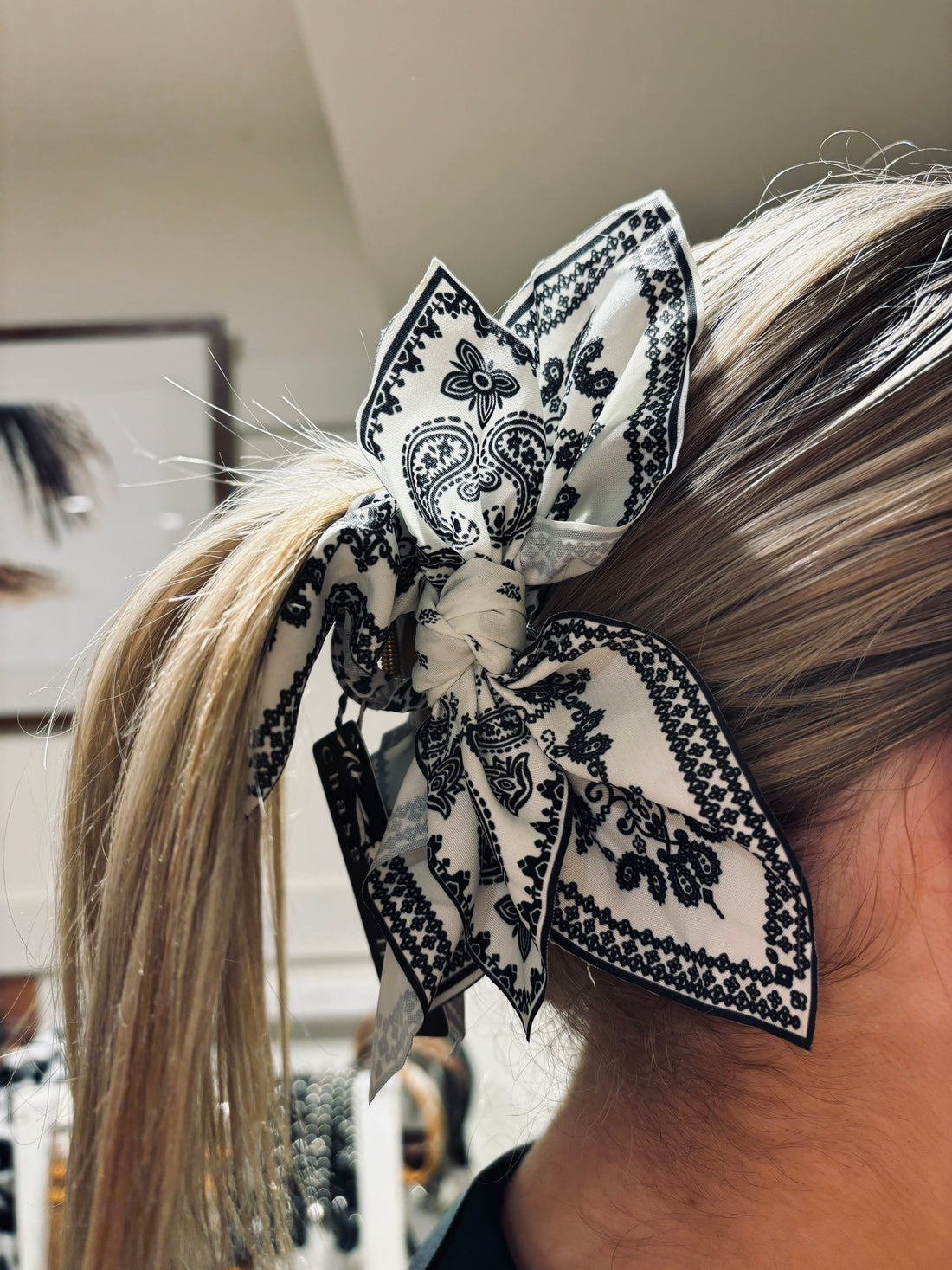 Bandana Claw Clip 