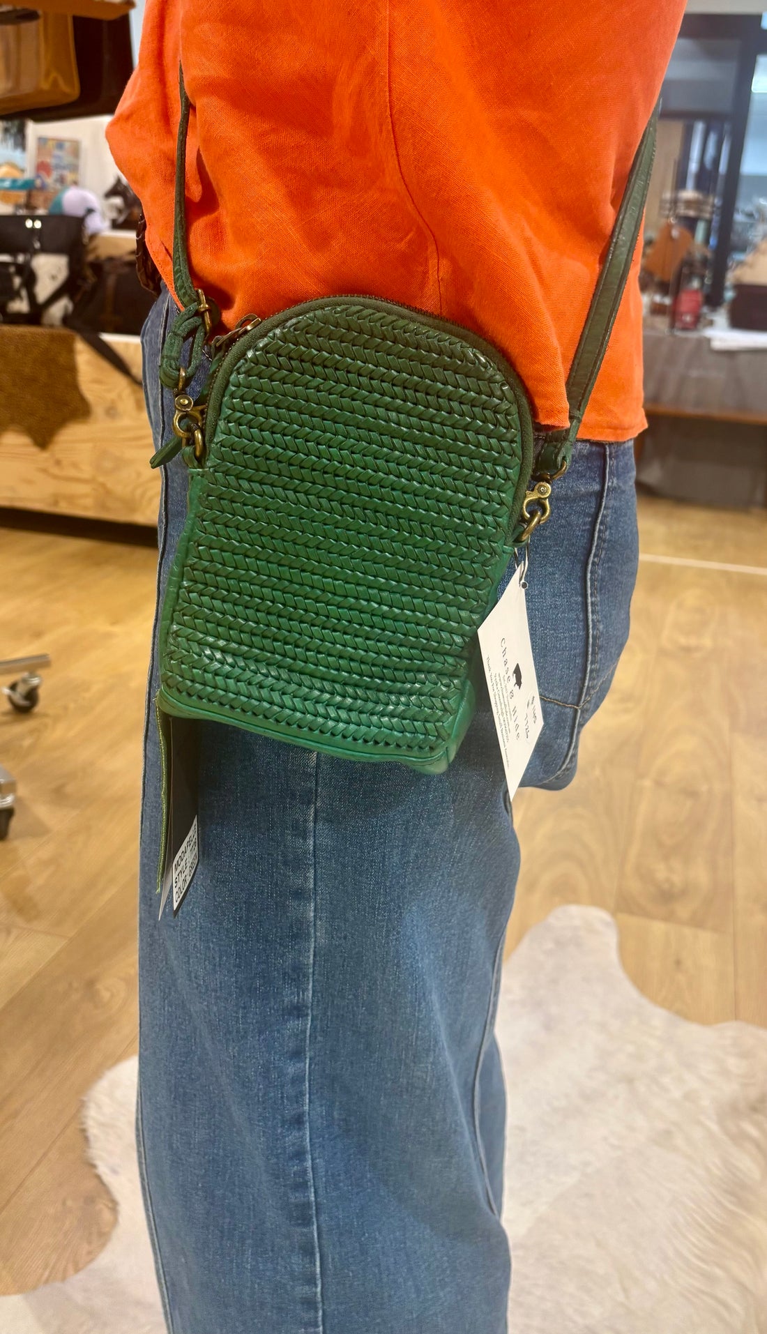 Ladies Leather Shoulder/crossbody Bag 