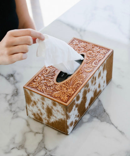 Tooled Tissue Box 